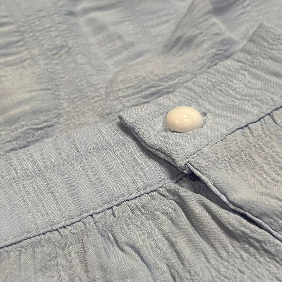 Simplee Plus Dress 3X Light Blue Coquette Cottagecore Lagenlook Fairy Trapeze - Picture 10 of 13